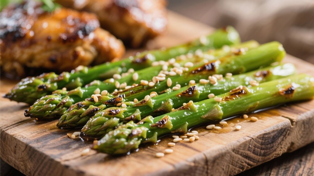 sesame roasted asparagus recipe