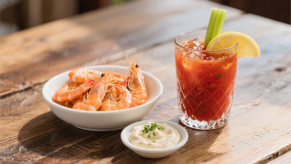 shrimp cocktail with horseradish