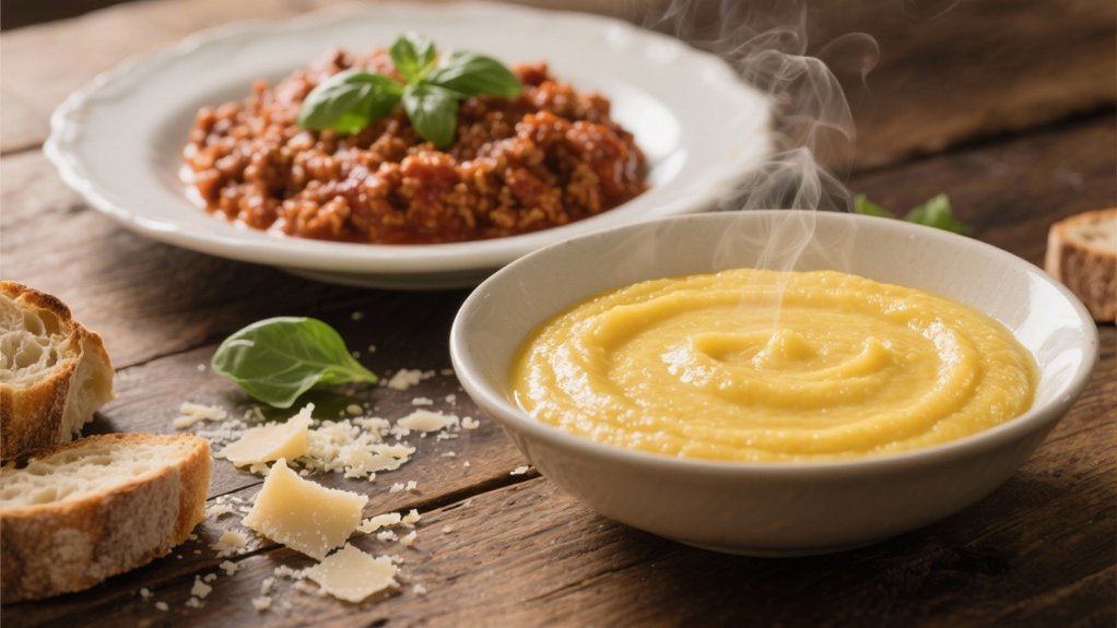 silky polenta for sauces