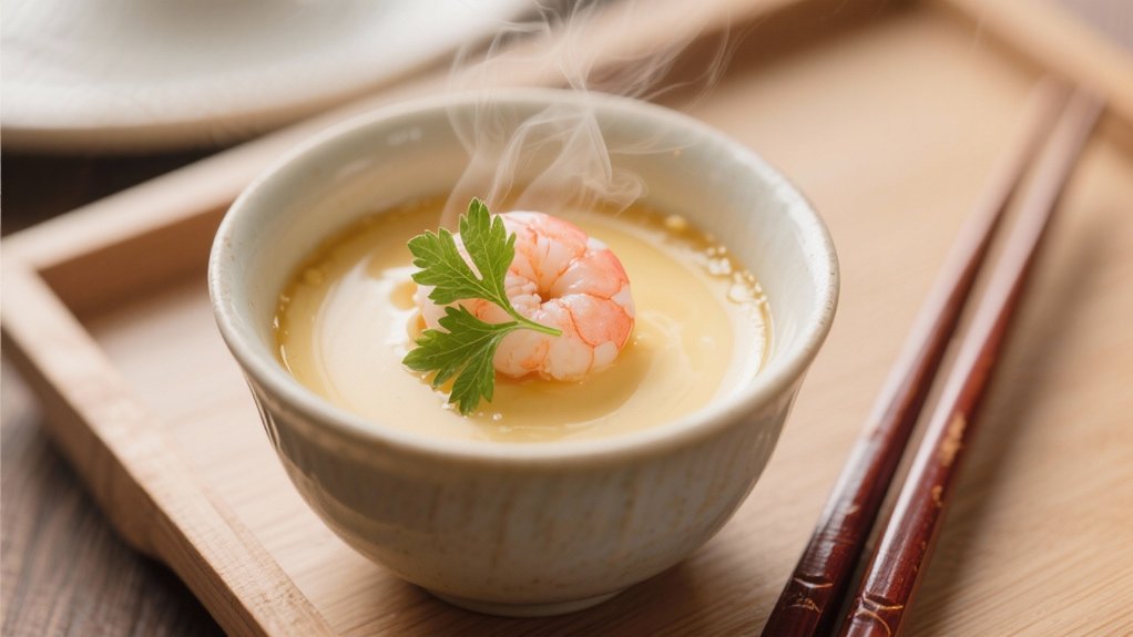 silky savory japanese custard