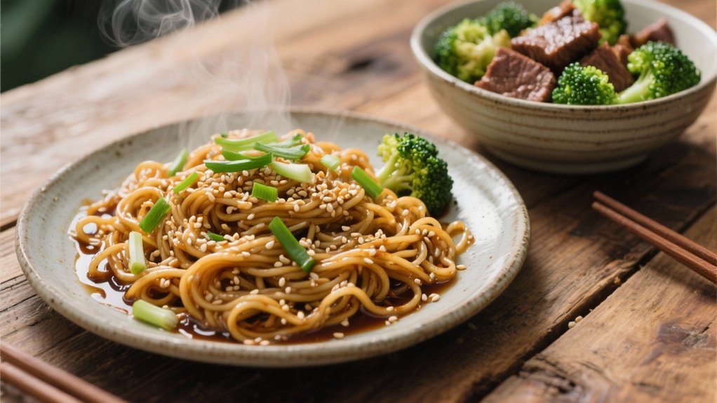 silky sesame noodle harmony