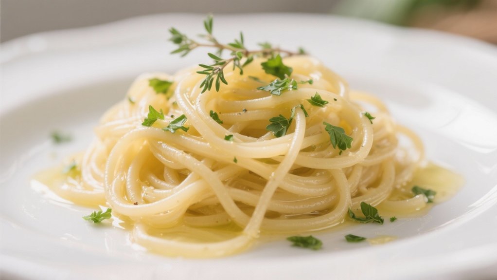 simple elegant pasta dish