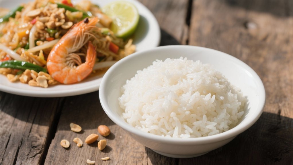 simple fragrant rice pairing