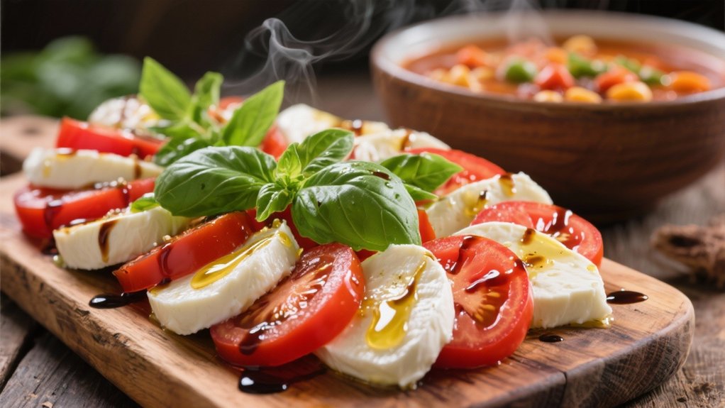 simple italian salad trio