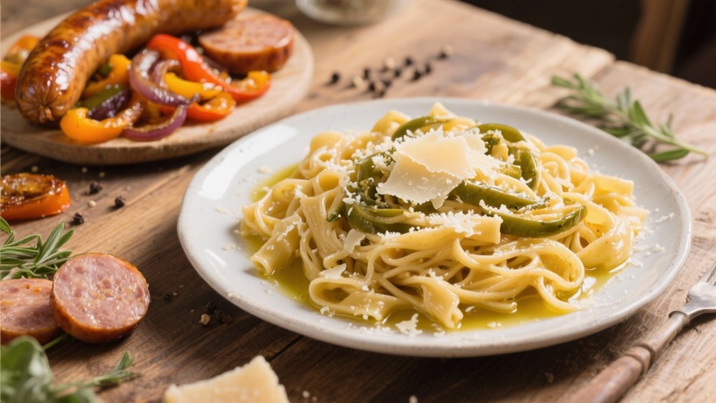 simple pasta elegant flavors