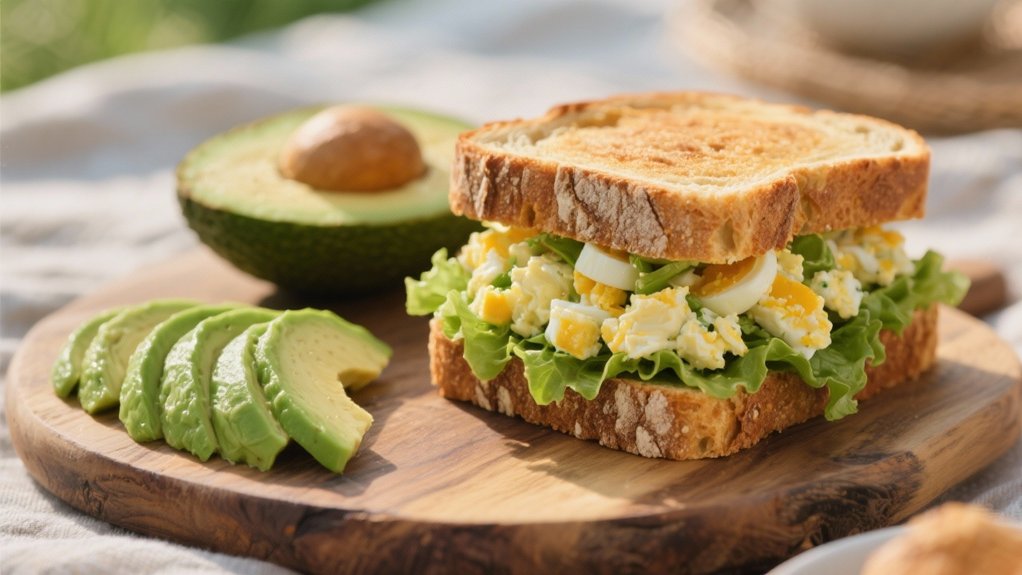 sliced avocado enhances meals