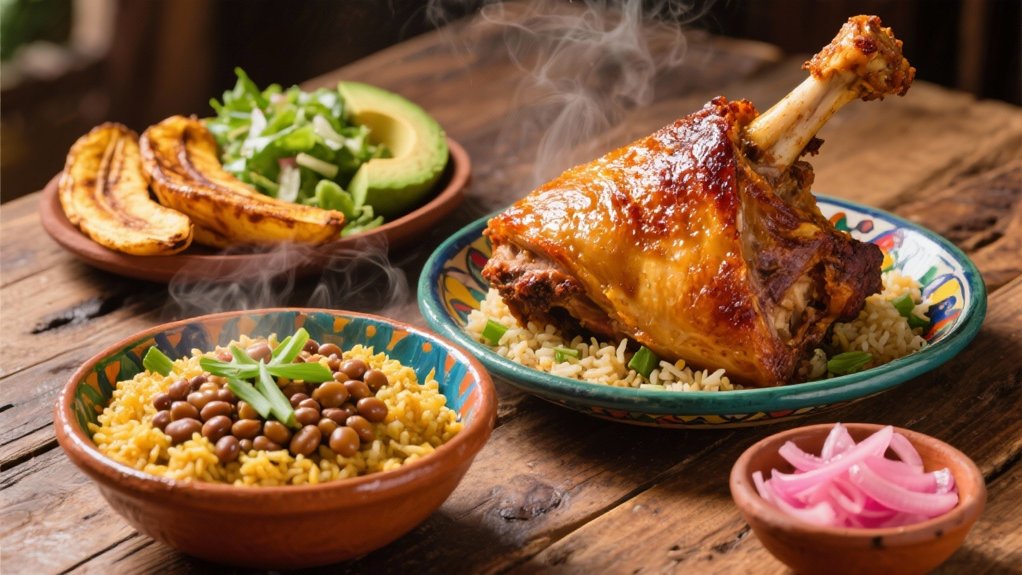 slow roasted puerto rican pork