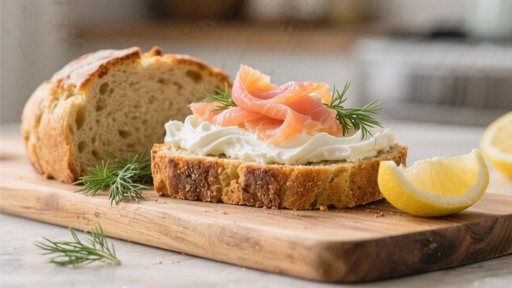 smoked salmon cream cheese delight