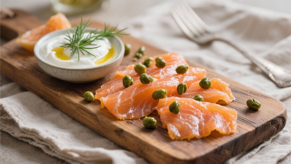 smoked salmon yogurt delight