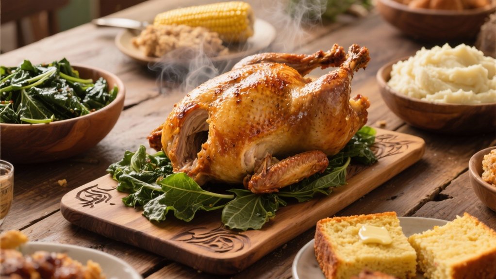 smoked turkey and collard greens