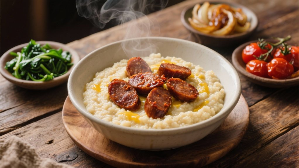 smoky cajun sausage flavors