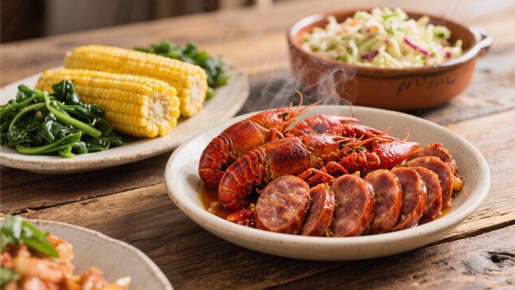 smoky flavor enhances crawfish