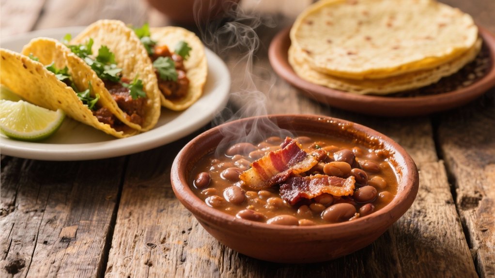 smoky flavorful cowboy beans