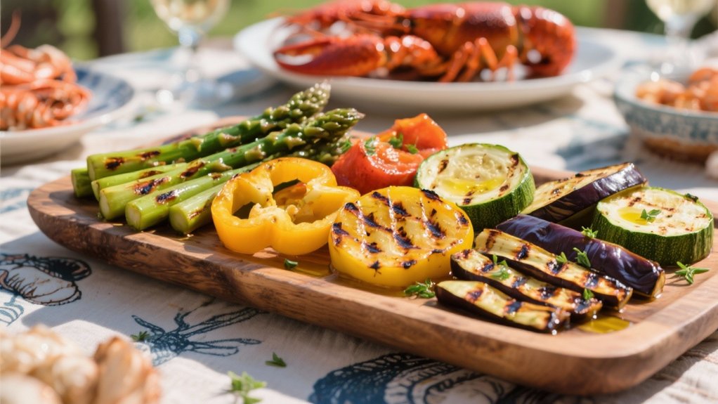 smoky fresh vegetable sides