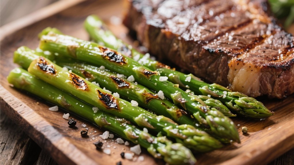 smoky grilled asparagus perfection