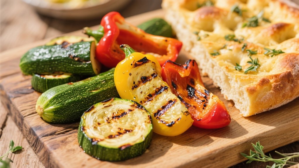 smoky grilled vegetable side