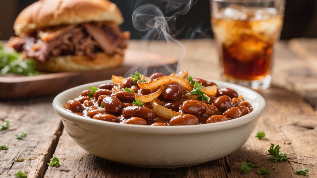 smoky hearty barbecue beans