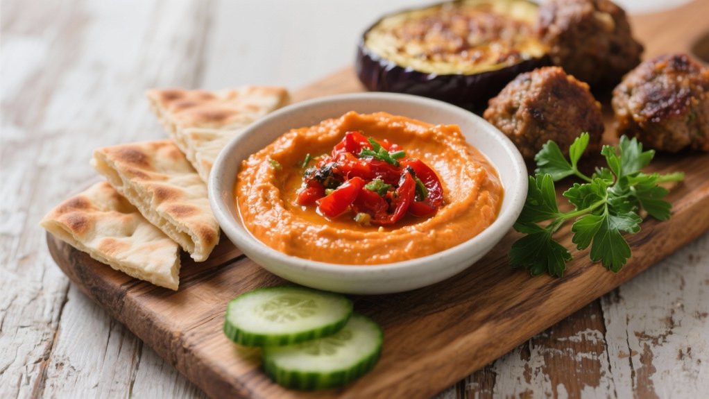 smoky mediterranean vegetable dip