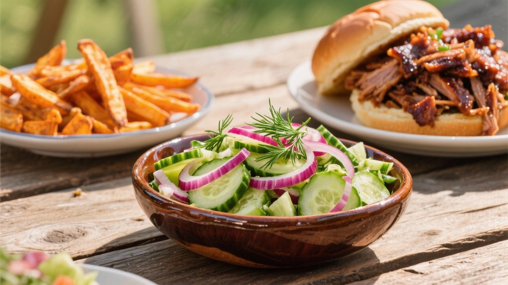 smoky richness meets refreshing crunch