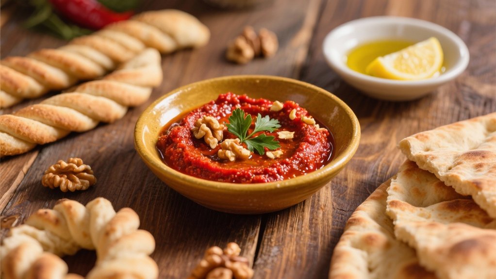 smoky roasted pepper dip