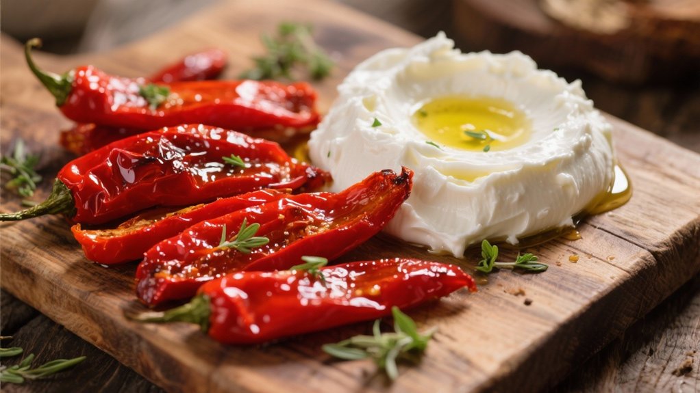 smoky savory pepper strips
