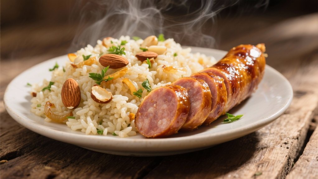 smoky seasoned rice dish
