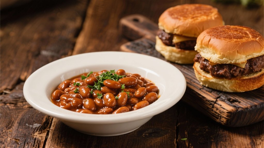 smoky sweet baked beans