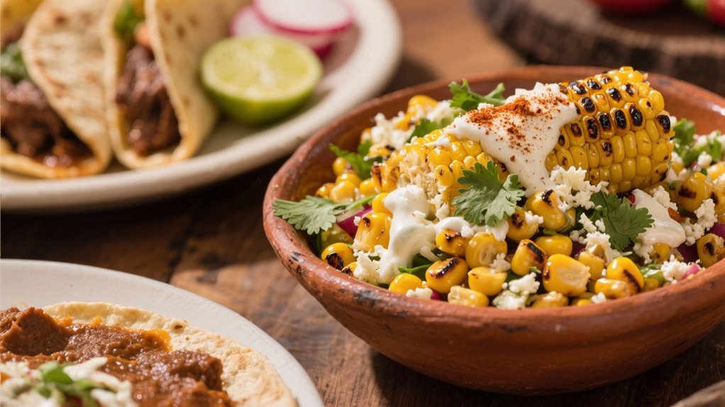 smoky tangy corn salad