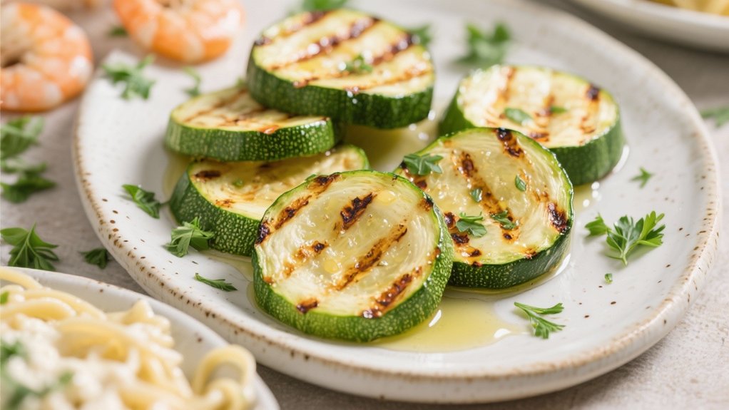 smoky tender grilled zucchini