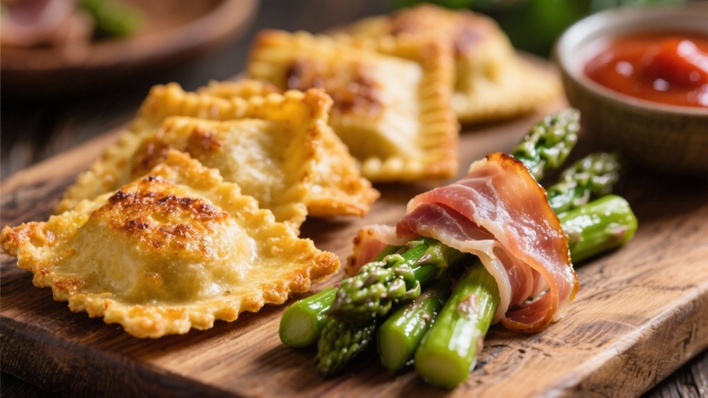 sophisticated prosciutto asparagus appetizer
