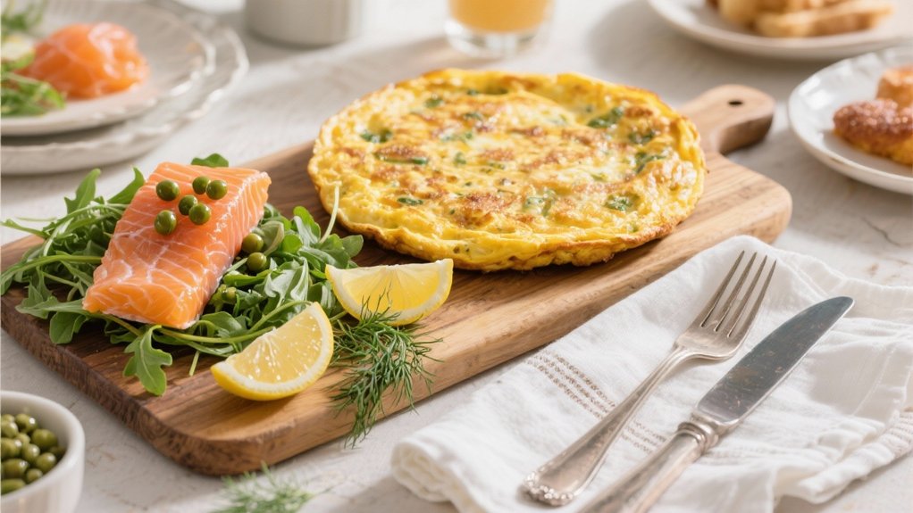 sophisticated smoked salmon pairing
