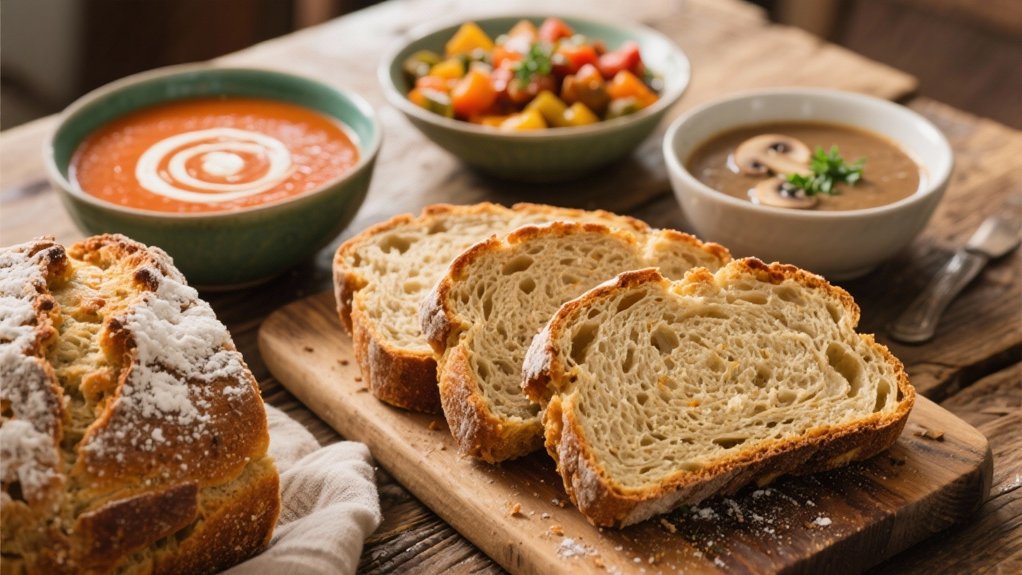 soup complements soda bread