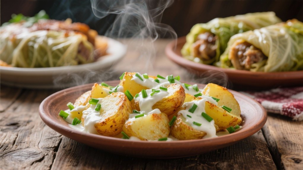 sour cream chive potatoes