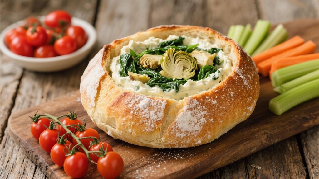 sourdough bowl for dip