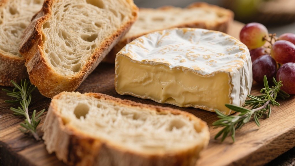 sourdough bread enhances brie