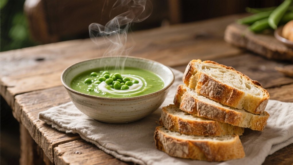 sourdough bread enhances soup