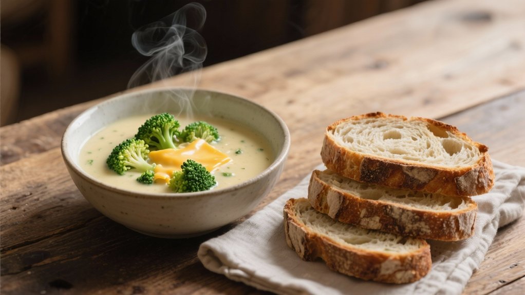 sourdough bread enhances soup