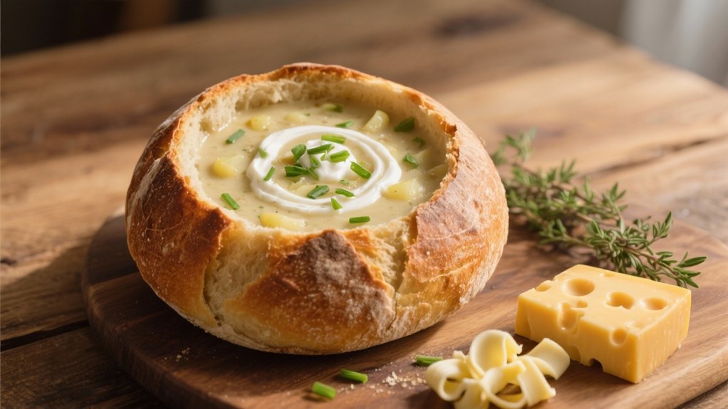 sourdough soup bowl experience