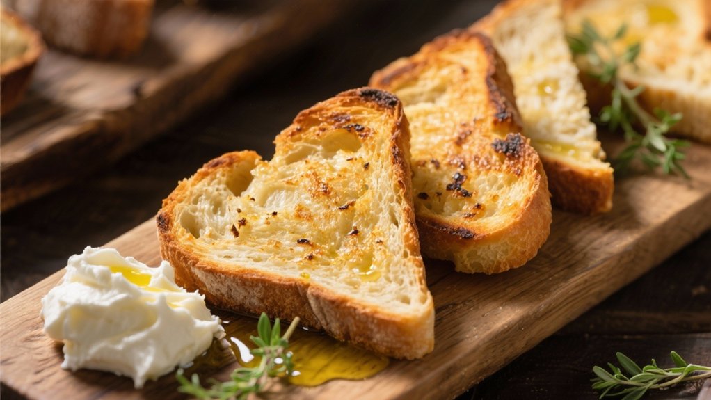 sourdough toast points delight