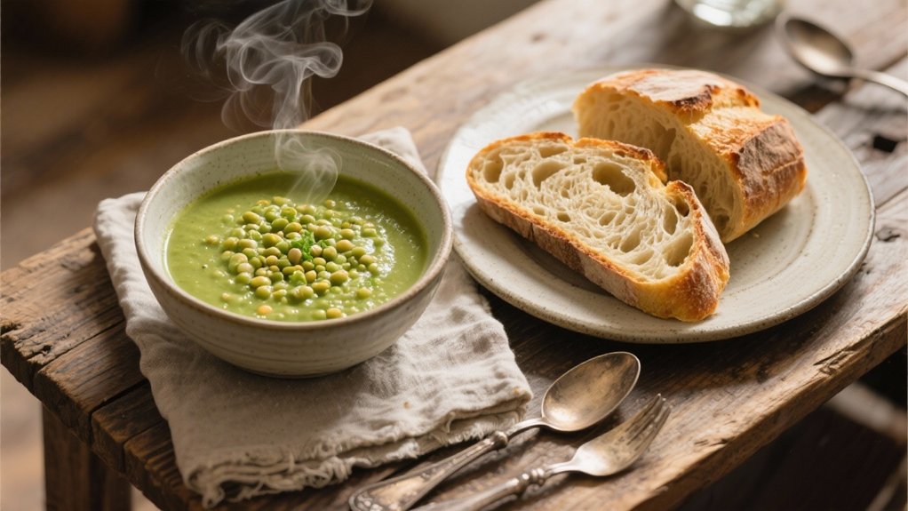 sourdough with split pea