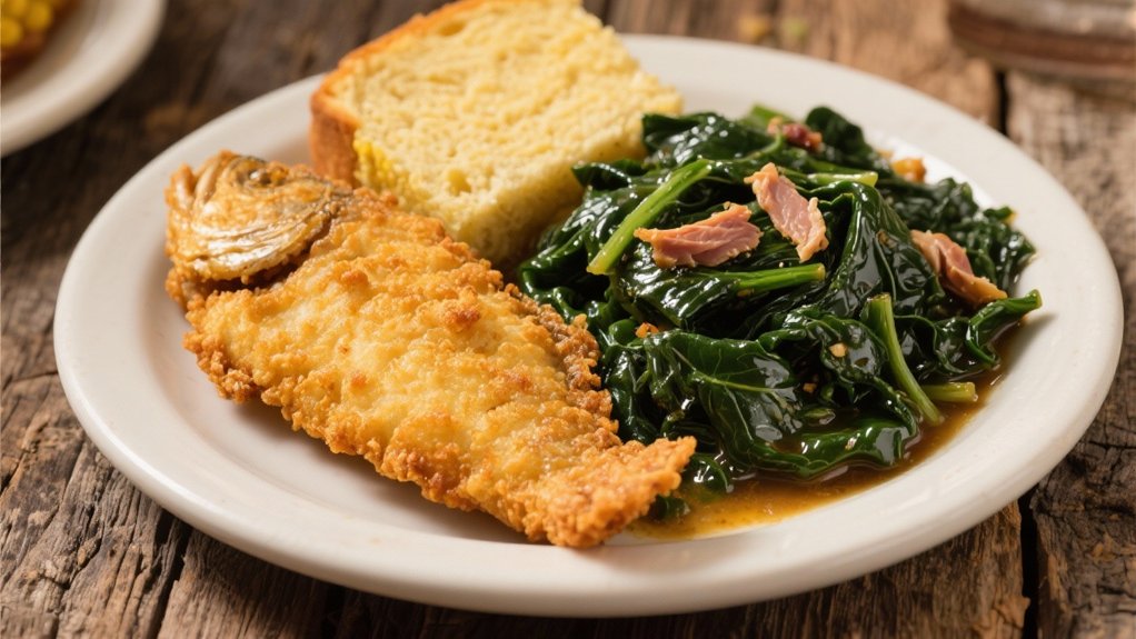 southern soul food greens