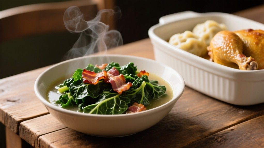 southern style collard greens recipe
