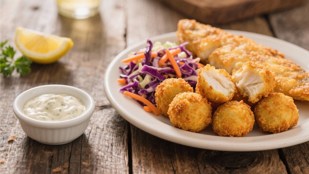 southern style cornmeal fritters