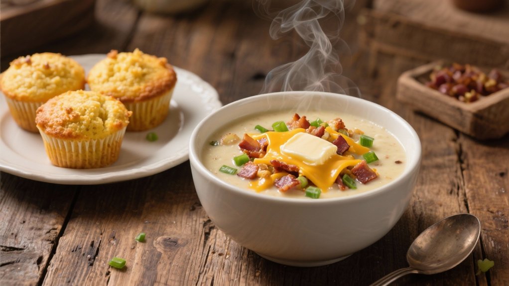 southern sweet cornbread muffins