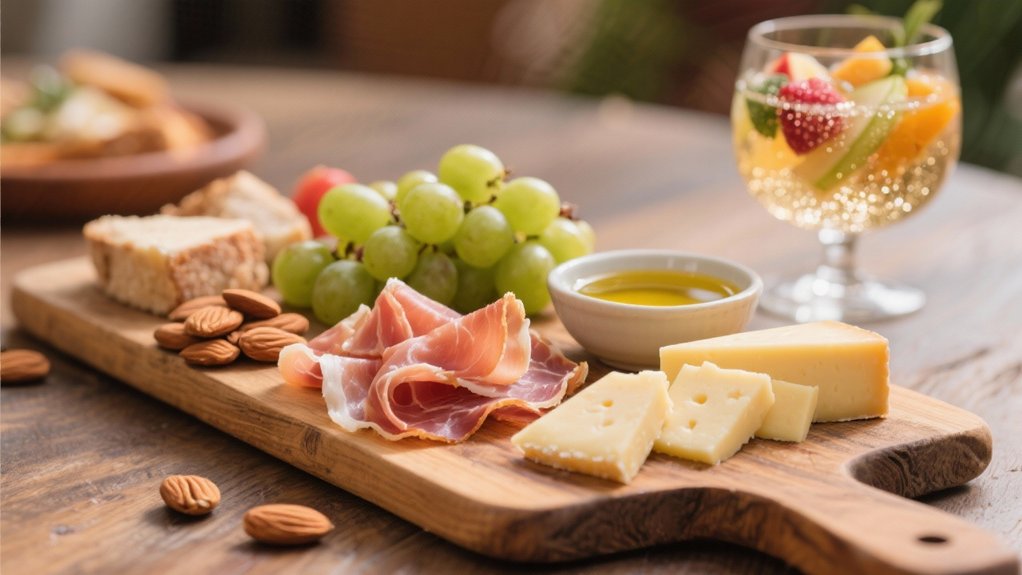 spanish cheese and ham