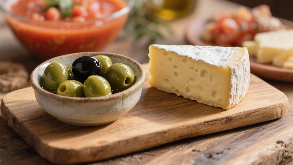 spanish tapas cheese platter