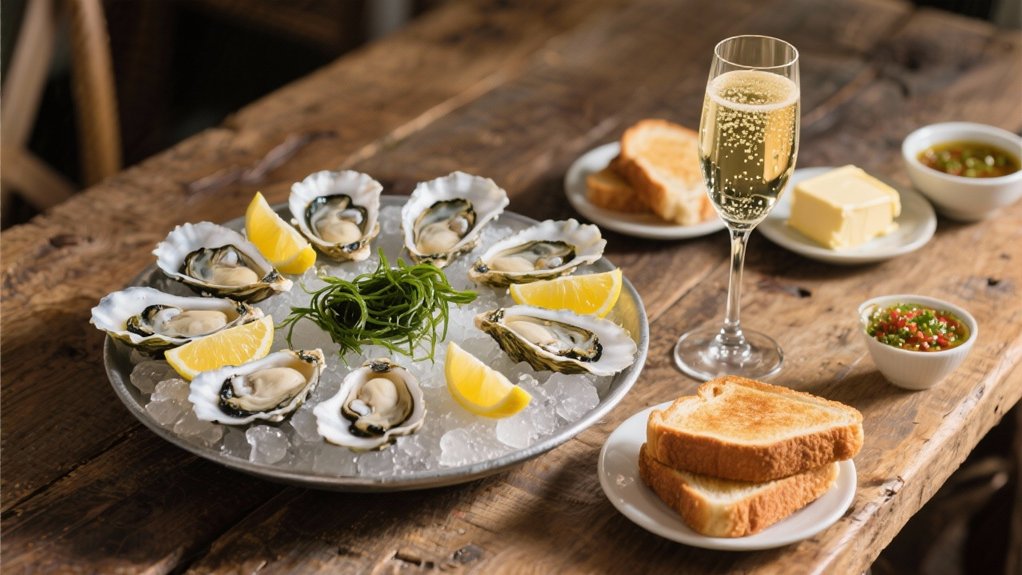 sparkling wines enhance oysters