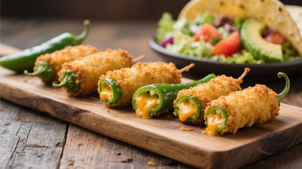 spicy cheesy crispy delights