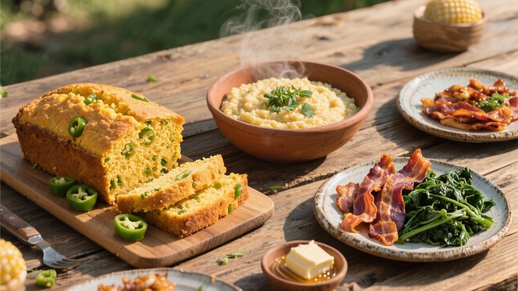spicy jalape o cornbread varieties