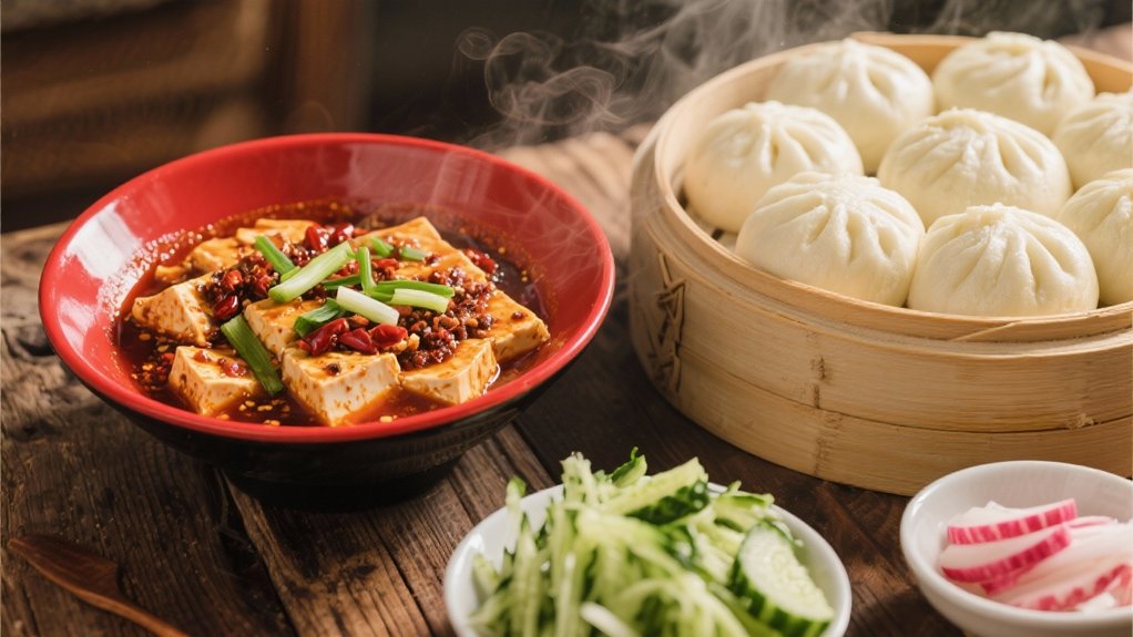 spicy savory silky tofu